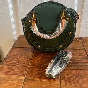 Vintage style crossover handbag, never used